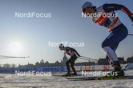 14.01.2018, Dresden, Germany (GER): Andrew Young (GBR) - FIS world cup cross-country, team sprint, Dresden (GER). www.nordicfocus.com. © Thibaut/NordicFocus. Every downloaded picture is fee-liable.