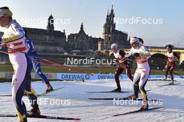 14.01.2018, Dresden, Germany (GER): Hanna Falk (SWE) - FIS world cup cross-country, team sprint, Dresden (GER). www.nordicfocus.com. © Thibaut/NordicFocus. Every downloaded picture is fee-liable.