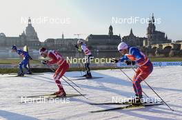 14.01.2018, Dresden, Germany (GER): Antoine Briand (CAN) - FIS world cup cross-country, team sprint, Dresden (GER). www.nordicfocus.com. © Thibaut/NordicFocus. Every downloaded picture is fee-liable.