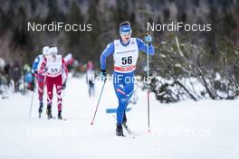 21.01.2018, Planica, Slovenia (SLO): Giandomenico Salvadori (ITA) - FIS world cup cross-country, 15km men, Planica (SLO). www.nordicfocus.com. © Modica/NordicFocus. Every downloaded picture is fee-liable.
