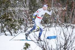 21.01.2018, Planica, Slovenia (SLO): Viktor Thorn (SWE) - FIS world cup cross-country, 15km men, Planica (SLO). www.nordicfocus.com. © Modica/NordicFocus. Every downloaded picture is fee-liable.