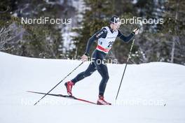 21.01.2018, Planica, Slovenia (SLO): Jason Rueesch (SUI) - FIS world cup cross-country, 15km men, Planica (SLO). www.nordicfocus.com. © Modica/NordicFocus. Every downloaded picture is fee-liable.