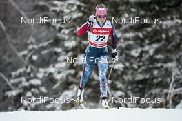 20.01.2018, Planica, Slovenia (SLO): Sadie Bjornsen (USA) - FIS world cup cross-country, individual sprint, Planica (SLO). www.nordicfocus.com. © Modica/NordicFocus. Every downloaded picture is fee-liable.