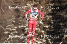 20.01.2018, Planica, Slovenia (SLO): Antoine Briand (CAN) - FIS world cup cross-country, individual sprint, Planica (SLO). www.nordicfocus.com. © Modica/NordicFocus. Every downloaded picture is fee-liable.