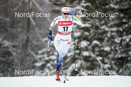 20.01.2018, Planica, Slovenia (SLO): Anna Dyvik (SWE) - FIS world cup cross-country, individual sprint, Planica (SLO). www.nordicfocus.com. © Modica/NordicFocus. Every downloaded picture is fee-liable.