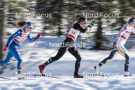 20.01.2018, Planica, Slovenia (SLO): Lucia Scardoni (ITA), Laurien Van Der Graaff (SUI), (l-r)  - FIS world cup cross-country, individual sprint, Planica (SLO). www.nordicfocus.com. © Modica/NordicFocus. Every downloaded picture is fee-liable.