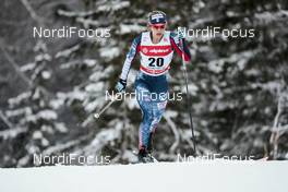 20.01.2018, Planica, Slovenia (SLO): Jessica Diggins (USA) - FIS world cup cross-country, individual sprint, Planica (SLO). www.nordicfocus.com. © Modica/NordicFocus. Every downloaded picture is fee-liable.