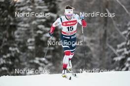 20.01.2018, Planica, Slovenia (SLO): Maiken Caspersen Falla (NOR) - FIS world cup cross-country, individual sprint, Planica (SLO). www.nordicfocus.com. © Modica/NordicFocus. Every downloaded picture is fee-liable.
