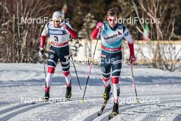 20.01.2018, Planica, Slovenia (SLO): Emil Iversen (NOR), Johannes Hoesflot Klaebo (NOR), (l-r)  - FIS world cup cross-country, individual sprint, Planica (SLO). www.nordicfocus.com. © Modica/NordicFocus. Every downloaded picture is fee-liable.