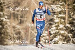 20.01.2018, Planica, Slovenia (SLO): Federico Pellegrino (ITA) - FIS world cup cross-country, individual sprint, Planica (SLO). www.nordicfocus.com. © Modica/NordicFocus. Every downloaded picture is fee-liable.