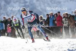 20.01.2018, Planica, Slovenia (SLO): Andrew Newell (USA) - FIS world cup cross-country, individual sprint, Planica (SLO). www.nordicfocus.com. © Modica/NordicFocus. Every downloaded picture is fee-liable.