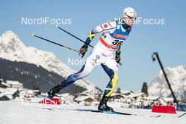 27.01.2018, Seefeld, Austria (AUT): Karl-Johan Westberg (SWE) - FIS world cup cross-country, individual sprint, Seefeld (AUT). www.nordicfocus.com. © Modica/NordicFocus. Every downloaded picture is fee-liable.