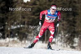 27.01.2018, Seefeld, Austria (AUT): Alex Harvey (CAN) - FIS world cup cross-country, individual sprint, Seefeld (AUT). www.nordicfocus.com. © Modica/NordicFocus. Every downloaded picture is fee-liable.