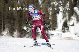 27.01.2018, Seefeld, Austria (AUT): Polina Kovaleva (RUS) - FIS world cup cross-country, individual sprint, Seefeld (AUT). www.nordicfocus.com. © Modica/NordicFocus. Every downloaded picture is fee-liable.
