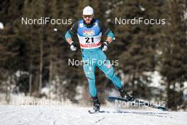 27.01.2018, Seefeld, Austria (AUT): Baptiste Gros (FRA) - FIS world cup cross-country, individual sprint, Seefeld (AUT). www.nordicfocus.com. © Modica/NordicFocus. Every downloaded picture is fee-liable.