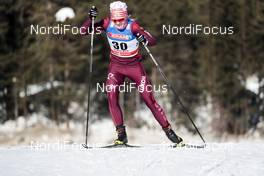 27.01.2018, Seefeld, Austria (AUT): Tatiana Aleshina (RUS) - FIS world cup cross-country, individual sprint, Seefeld (AUT). www.nordicfocus.com. © Modica/NordicFocus. Every downloaded picture is fee-liable.