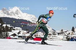 27.01.2018, Seefeld, Austria (AUT): Victoria Carl (GER) - FIS world cup cross-country, individual sprint, Seefeld (AUT). www.nordicfocus.com. © Modica/NordicFocus. Every downloaded picture is fee-liable.