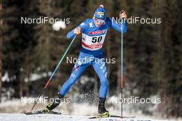 27.01.2018, Seefeld, Austria (AUT): Stefan Zelger (ITA) - FIS world cup cross-country, individual sprint, Seefeld (AUT). www.nordicfocus.com. © Modica/NordicFocus. Every downloaded picture is fee-liable.