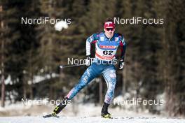 27.01.2018, Seefeld, Austria (AUT): Reese Hanneman (USA) - FIS world cup cross-country, individual sprint, Seefeld (AUT). www.nordicfocus.com. © Modica/NordicFocus. Every downloaded picture is fee-liable.
