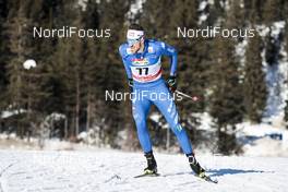 27.01.2018, Seefeld, Austria (AUT): Giacomo Gabrielli (ITA) - FIS world cup cross-country, individual sprint, Seefeld (AUT). www.nordicfocus.com. © Modica/NordicFocus. Every downloaded picture is fee-liable.