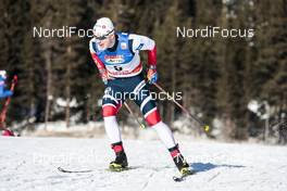 27.01.2018, Seefeld, Austria (AUT): Sindre Bjoernestad Skar (NOR) - FIS world cup cross-country, individual sprint, Seefeld (AUT). www.nordicfocus.com. © Modica/NordicFocus. Every downloaded picture is fee-liable.