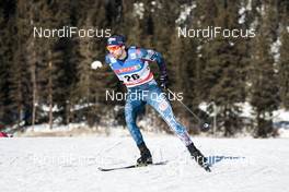 27.01.2018, Seefeld, Austria (AUT): Andrew Newell (USA) - FIS world cup cross-country, individual sprint, Seefeld (AUT). www.nordicfocus.com. © Modica/NordicFocus. Every downloaded picture is fee-liable.