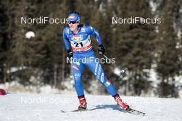 27.01.2018, Seefeld, Austria (AUT): Gaia Vuerich (ITA) - FIS world cup cross-country, individual sprint, Seefeld (AUT). www.nordicfocus.com. © Modica/NordicFocus. Every downloaded picture is fee-liable.
