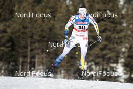 27.01.2018, Seefeld, Austria (AUT): Linn Soemskar (SWE) - FIS world cup cross-country, individual sprint, Seefeld (AUT). www.nordicfocus.com. © Modica/NordicFocus. Every downloaded picture is fee-liable.