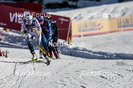 27.01.2018, Seefeld, Austria (AUT): Evelina Settlin (SWE), Gaia Vuerich (ITA), (l-r)  - FIS world cup cross-country, individual sprint, Seefeld (AUT). www.nordicfocus.com. © Modica/NordicFocus. Every downloaded picture is fee-liable.