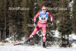 27.01.2018, Seefeld, Austria (AUT): Knute Johnsgaard (CAN) - FIS world cup cross-country, individual sprint, Seefeld (AUT). www.nordicfocus.com. © Modica/NordicFocus. Every downloaded picture is fee-liable.