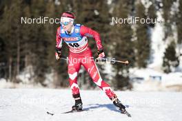 27.01.2018, Seefeld, Austria (AUT): Cendrine Browne (CAN) - FIS world cup cross-country, individual sprint, Seefeld (AUT). www.nordicfocus.com. © Modica/NordicFocus. Every downloaded picture is fee-liable.