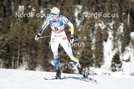27.01.2018, Seefeld, Austria (AUT): Maja Dahlqvist (SWE) - FIS world cup cross-country, individual sprint, Seefeld (AUT). www.nordicfocus.com. © Modica/NordicFocus. Every downloaded picture is fee-liable.