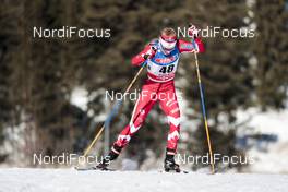 27.01.2018, Seefeld, Austria (AUT): Cendrine Browne (CAN) - FIS world cup cross-country, individual sprint, Seefeld (AUT). www.nordicfocus.com. © Modica/NordicFocus. Every downloaded picture is fee-liable.