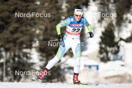 27.01.2018, Seefeld, Austria (AUT): Vesna Fabjan (SLO) - FIS world cup cross-country, individual sprint, Seefeld (AUT). www.nordicfocus.com. © Modica/NordicFocus. Every downloaded picture is fee-liable.