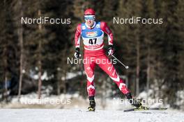 27.01.2018, Seefeld, Austria (AUT): Julien Locke (CAN) - FIS world cup cross-country, individual sprint, Seefeld (AUT). www.nordicfocus.com. © Modica/NordicFocus. Every downloaded picture is fee-liable.
