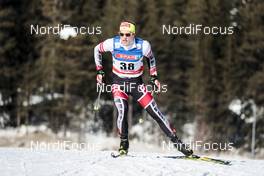 27.01.2018, Seefeld, Austria (AUT): Bernhard Tritscher (AUT) - FIS world cup cross-country, individual sprint, Seefeld (AUT). www.nordicfocus.com. © Modica/NordicFocus. Every downloaded picture is fee-liable.
