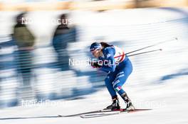 27.01.2018, Seefeld, Austria (AUT): Greta Laurent (ITA) - FIS world cup cross-country, individual sprint, Seefeld (AUT). www.nordicfocus.com. © Modica/NordicFocus. Every downloaded picture is fee-liable.