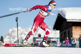 27.01.2018, Seefeld, Austria (AUT): Dahria Beatty (CAN) - FIS world cup cross-country, individual sprint, Seefeld (AUT). www.nordicfocus.com. © Modica/NordicFocus. Every downloaded picture is fee-liable.
