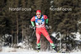 27.01.2018, Seefeld, Austria (AUT): Aliaksandr Voranau (BLR) - FIS world cup cross-country, individual sprint, Seefeld (AUT). www.nordicfocus.com. © Modica/NordicFocus. Every downloaded picture is fee-liable.
