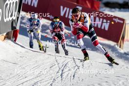 27.01.2018, Seefeld, Austria (AUT): Johannes Hoesflot Klaebo (NOR) - FIS world cup cross-country, individual sprint, Seefeld (AUT). www.nordicfocus.com. © Modica/NordicFocus. Every downloaded picture is fee-liable.