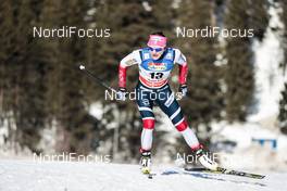 27.01.2018, Seefeld, Austria (AUT): Maiken Caspersen Falla (NOR) - FIS world cup cross-country, individual sprint, Seefeld (AUT). www.nordicfocus.com. © Modica/NordicFocus. Every downloaded picture is fee-liable.