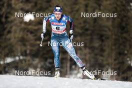 27.01.2018, Seefeld, Austria (AUT): Sadie Bjornsen (USA) - FIS world cup cross-country, individual sprint, Seefeld (AUT). www.nordicfocus.com. © Modica/NordicFocus. Every downloaded picture is fee-liable.