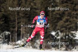 27.01.2018, Seefeld, Austria (AUT): Graeme Killick (CAN) - FIS world cup cross-country, individual sprint, Seefeld (AUT). www.nordicfocus.com. © Modica/NordicFocus. Every downloaded picture is fee-liable.