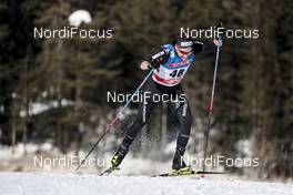 27.01.2018, Seefeld, Austria (AUT): Erwan Kaeser (SUI) - FIS world cup cross-country, individual sprint, Seefeld (AUT). www.nordicfocus.com. © Modica/NordicFocus. Every downloaded picture is fee-liable.