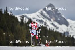 28.01.2018, Seefeld, Austria (AUT): Eunho Kim (KOR) - FIS world cup cross-country, mass men, Seefeld (AUT). www.nordicfocus.com. © Thibaut/NordicFocus. Every downloaded picture is fee-liable.