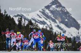 28.01.2018, Seefeld, Austria (AUT): Alexey Poltoranin (KAZ) - FIS world cup cross-country, mass men, Seefeld (AUT). www.nordicfocus.com. © Thibaut/NordicFocus. Every downloaded picture is fee-liable.