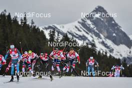 28.01.2018, Seefeld, Austria (AUT): Didrik Toenseth (NOR) - FIS world cup cross-country, mass men, Seefeld (AUT). www.nordicfocus.com. © Thibaut/NordicFocus. Every downloaded picture is fee-liable.
