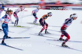 28.01.2018, Seefeld, Austria (AUT): Heidi Weng (NOR) - FIS world cup cross-country, mass women, Seefeld (AUT). www.nordicfocus.com. © Thibaut/NordicFocus. Every downloaded picture is fee-liable.