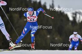 28.01.2018, Seefeld, Austria (AUT): Ilaria Debertolis (ITA) - FIS world cup cross-country, mass women, Seefeld (AUT). www.nordicfocus.com. © Thibaut/NordicFocus. Every downloaded picture is fee-liable.