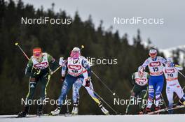 28.01.2018, Seefeld, Austria (AUT): Kikkan Randall (USA) - FIS world cup cross-country, mass women, Seefeld (AUT). www.nordicfocus.com. © Thibaut/NordicFocus. Every downloaded picture is fee-liable.